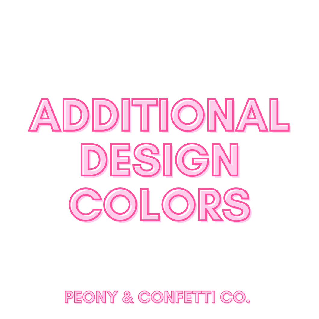 Additional Design Colors