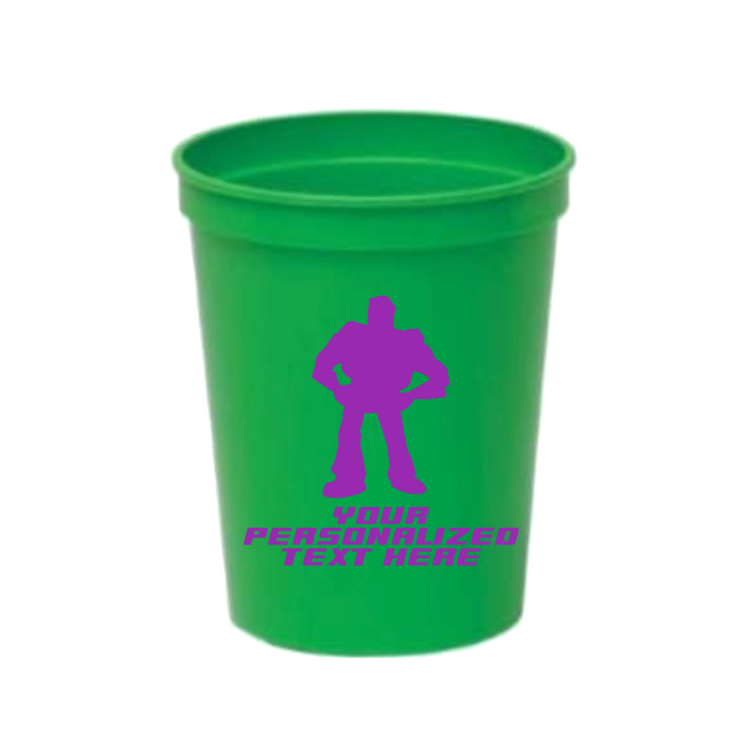 Personalized 'Buzz Lightyear Inspired' 16oz Plastic Party Cups