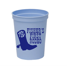 Load image into Gallery viewer, Personalized First Rodeo Cups
