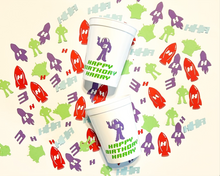 Load image into Gallery viewer, Personalized &#39;Buzz Lightyear Inspired&#39; 16oz Plastic Party Cups
